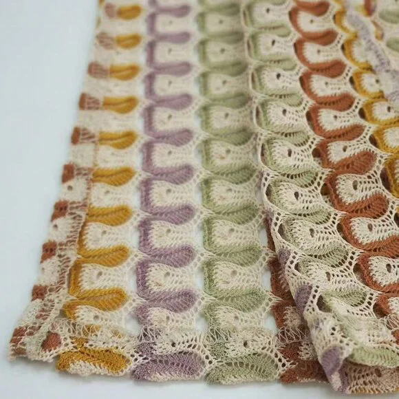 Casual Women's Crochet Hollow Out Deep V-Neck Slit Beach Dress - Picture 7 of 8